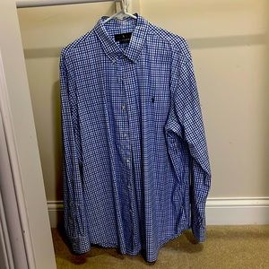 Ralph Lauren Men’s plaid button down shirt